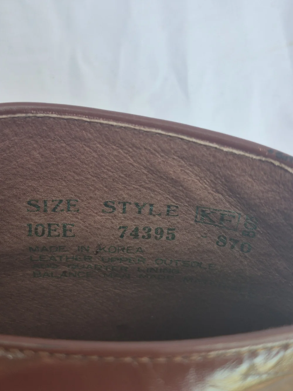 SEARS Vintage Men Brown Leather Monk Strap Ankle Boots Shoes Buckle Size 10EE